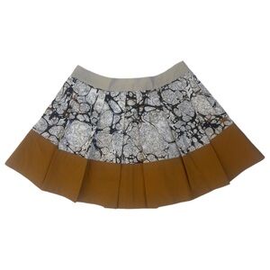 Proenza Schouler Cotton Pleated Mini Skirt
